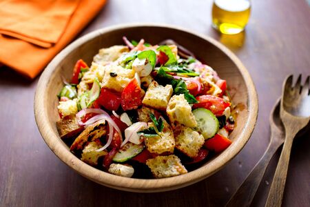 We Transform Stale Sourdough Bread: Panzanella Salad