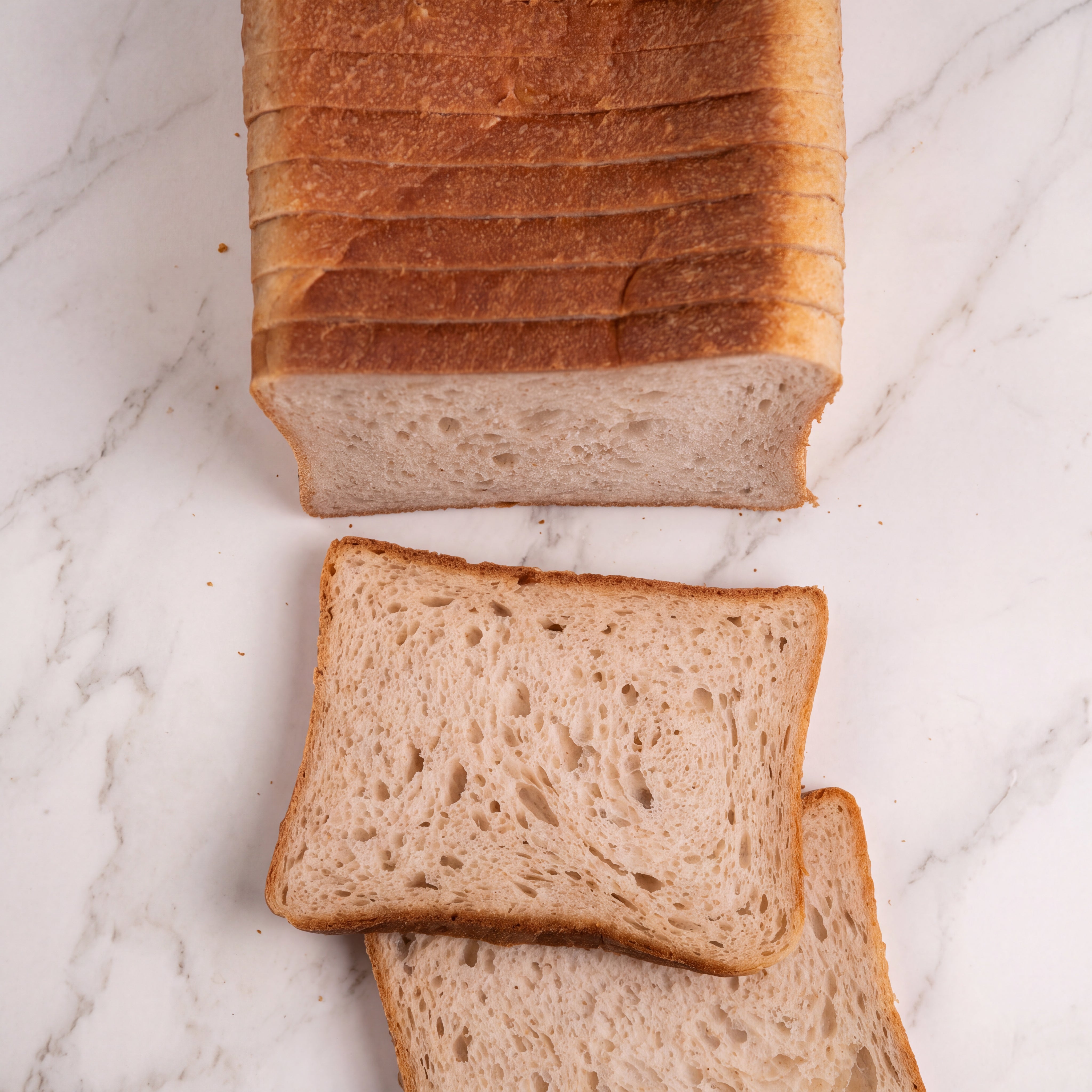 Sourdough Milk & Butter Toast Bread